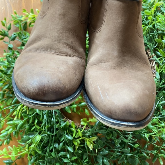 Franco Sarto LINDEN2 Brown Leather Ankle Boot - Picture 9 of 16